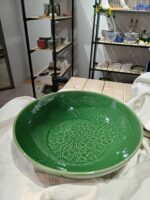 کاسه سالاد سرامیکی سبز - تصویر 2