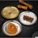 بشقاب و پیش دستی استیل