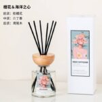 خوشبوکننده هوا ایفل reed diffuser رایحه گل و لیمو شکوفه های بهاری