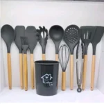 سرویس کفگیر و ملاقه سیلیکونی