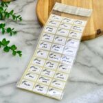 خرید برچسب لیبل طرح نظم دهنده پروتئین و سبزیجات و حبوبات مدل ضد آب 30 عددی