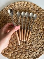 سرویس بامبو صبحانه خوری کارد کره خوری و قاشق چایخوری - تصویر 2