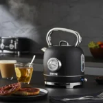 چای ساز برقی جیپاس مدل اسمگ smeg geepas کرم رنگ وینتیج رترو