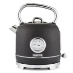 چای ساز برقی جیپاس مدل اسمگ smeg geepas مشکی وینتیج رترو
