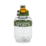 بطری کپل قمقمه ورزشی طرحدار شفاف sport