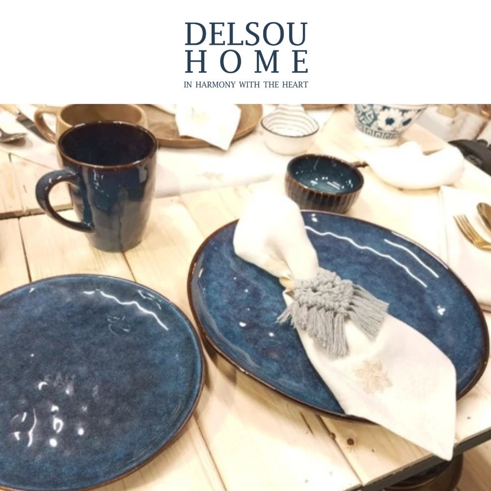 delsouhome (25) بشقاب پیش دستی سرامیک روستیک