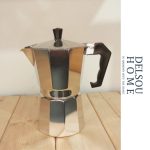 mokapot موکاپات استیل مشکی قهوه اسپرسو دمی فرانسه