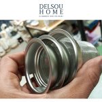 صافی چای استوانه 3عددی استیل